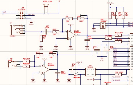 Процессор гитарных эффектов на ADAU1701